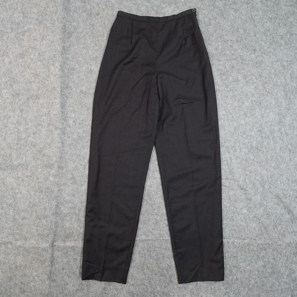 Giorgio Armani Pants Womens 25x30 High Rise Straight‎ Leg Black High Rise Italy